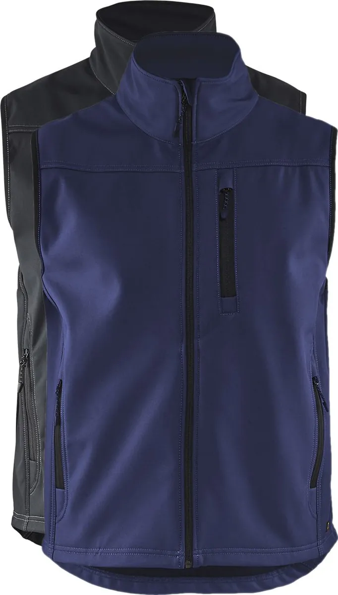 Blåkläder 8170 Softshell Vest / Softshell Vest - 3XL - Sort