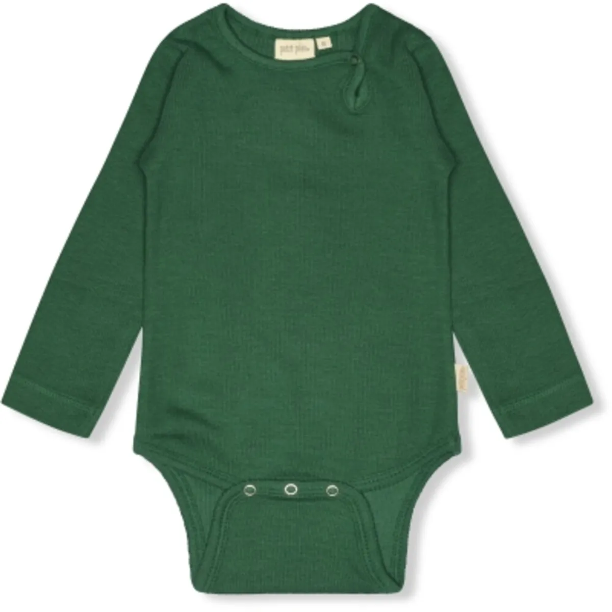 Body langærmet - Emerald green - 80