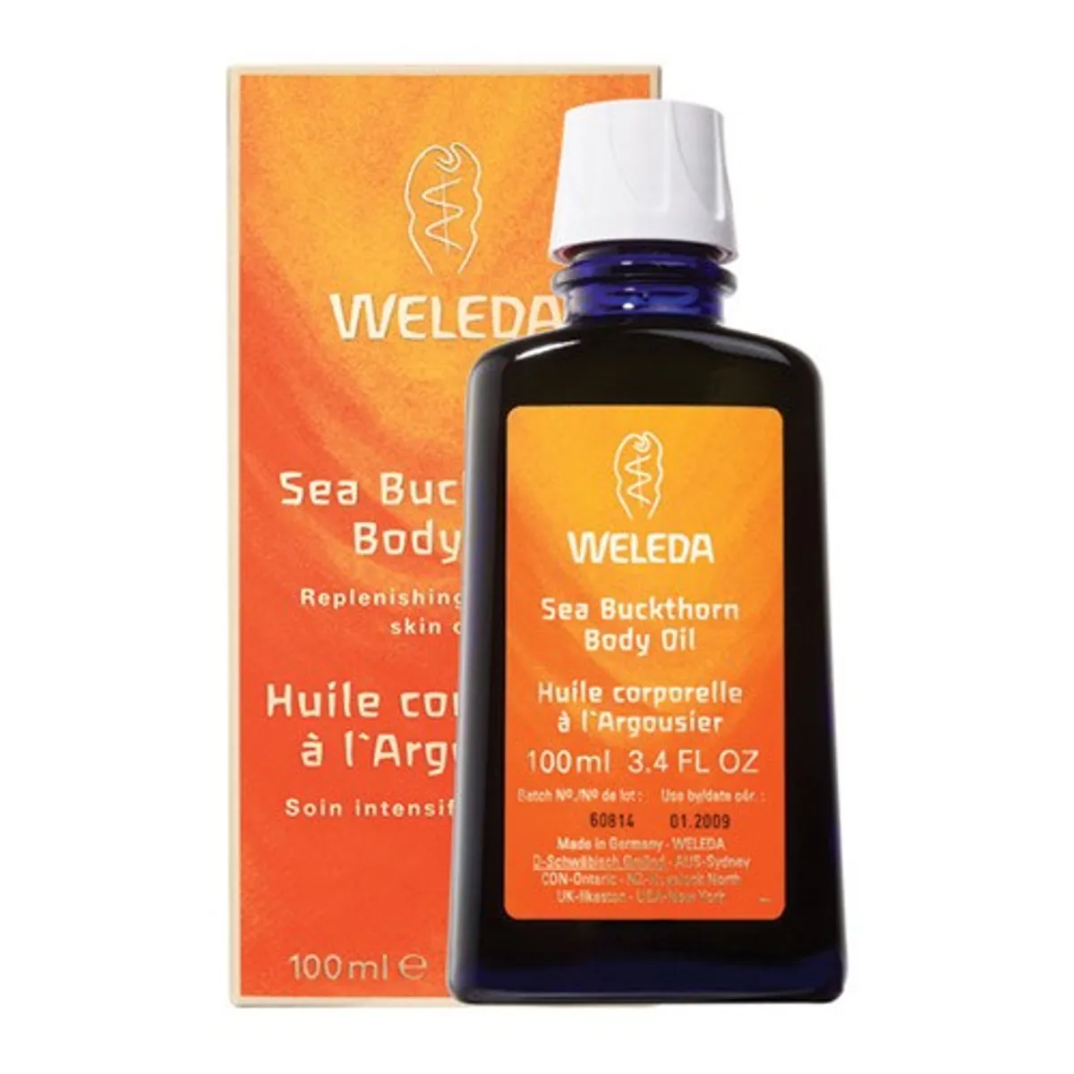 Body Oil Sea Buckthorn - 100 ml - Weleda