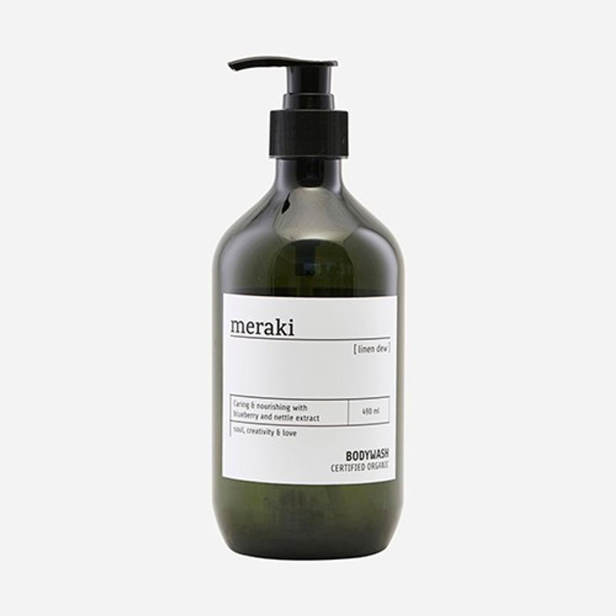 Body wash, Linen dew - 490 ml - Meraki