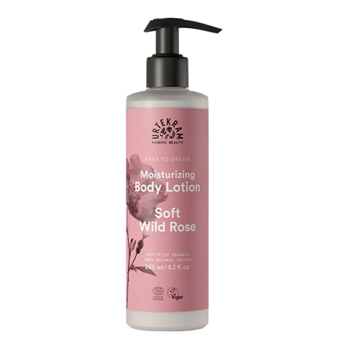 Bodylotion Soft Wild Rose - 245 ml - Urtekram