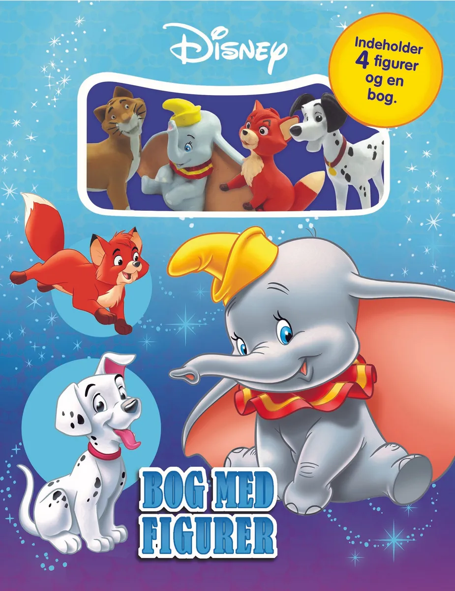 Bog med figurer - Disney - Dumbo