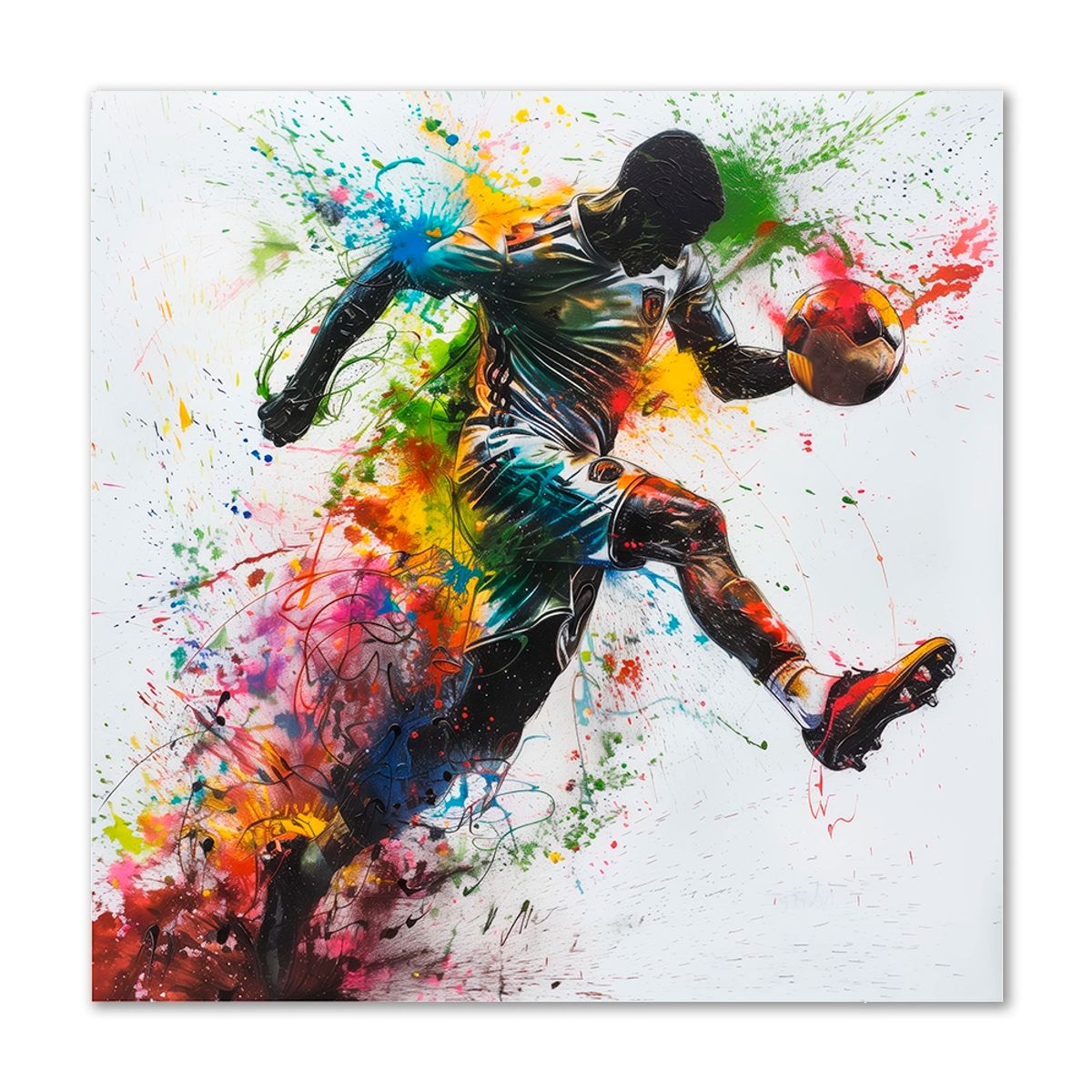 Bold Strike - 100x100 cm. - Ingen