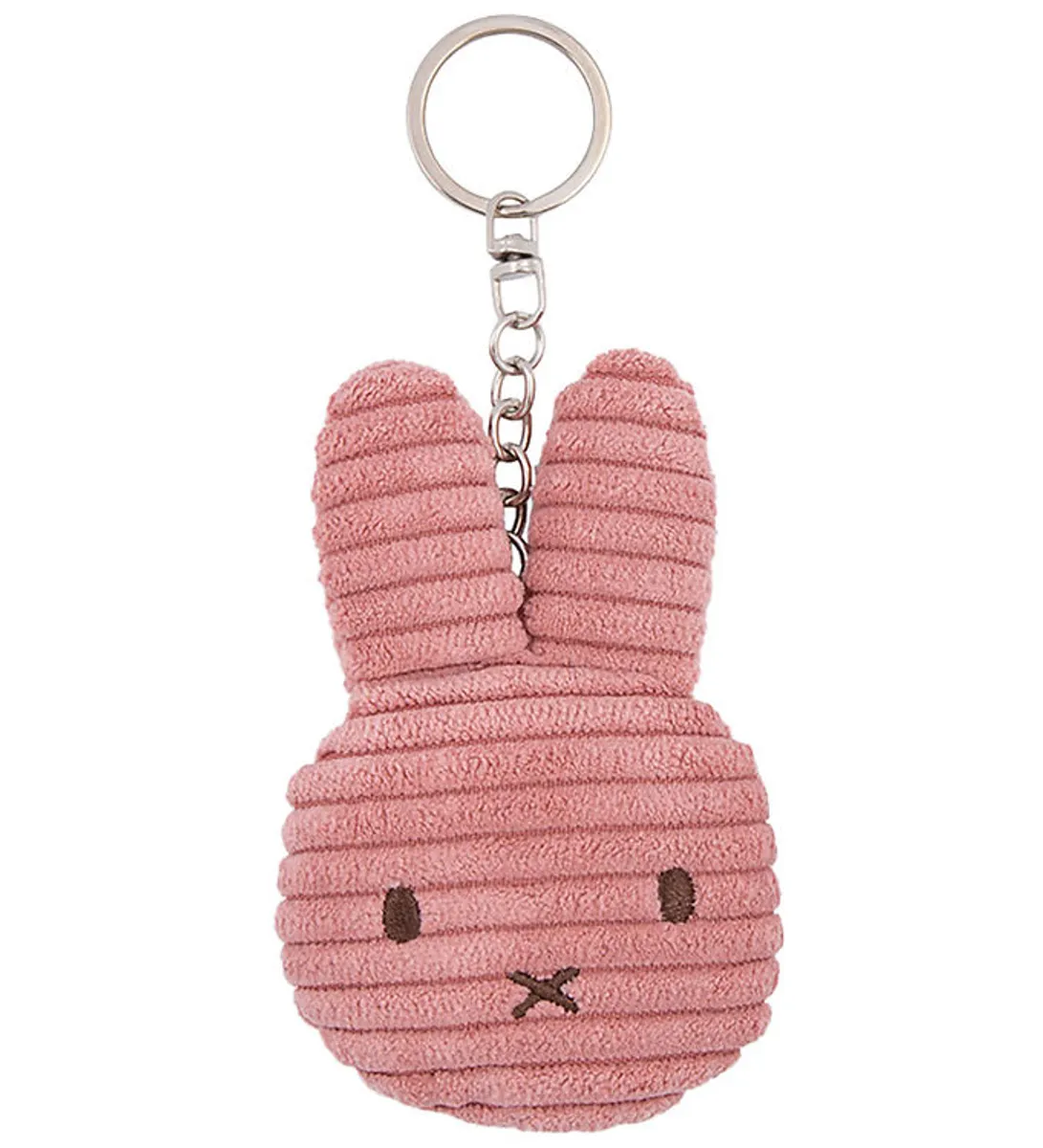 Bon Ton Toys Nøglering - 10 cm - Miffy Flat - Corduroy Dusty Ros