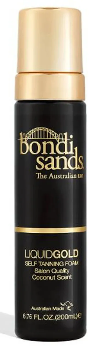 Bondi sands the australian tan liquid gold self tanning foam coconut scent 200ml