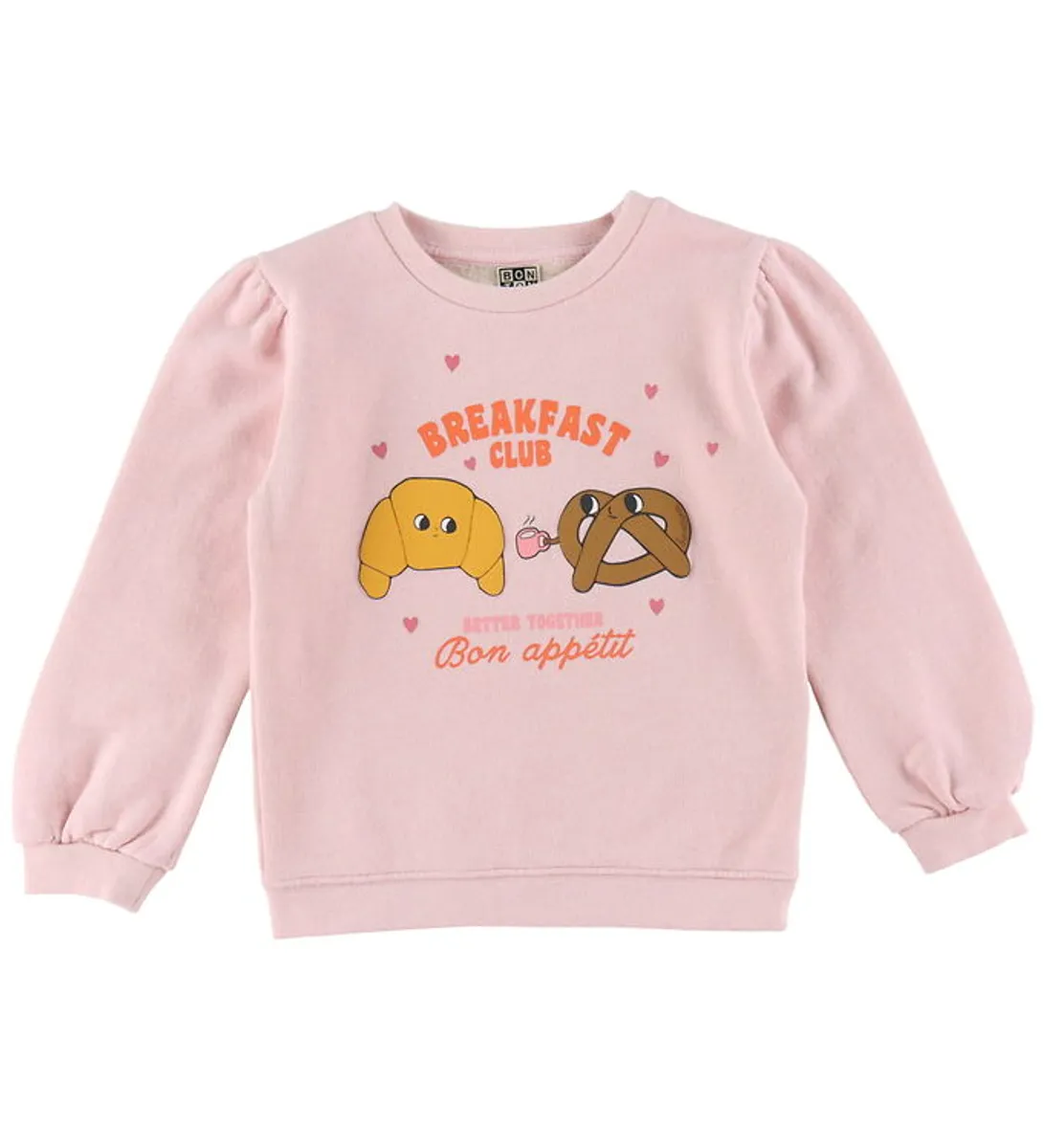 Bonton Sweatshirt - Breakfast - Rose Chine