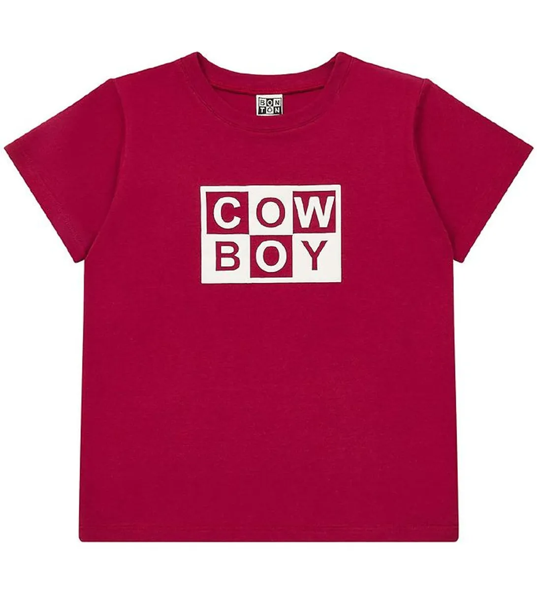 Bonton T-shirt - Cowboy - Rouge Billy