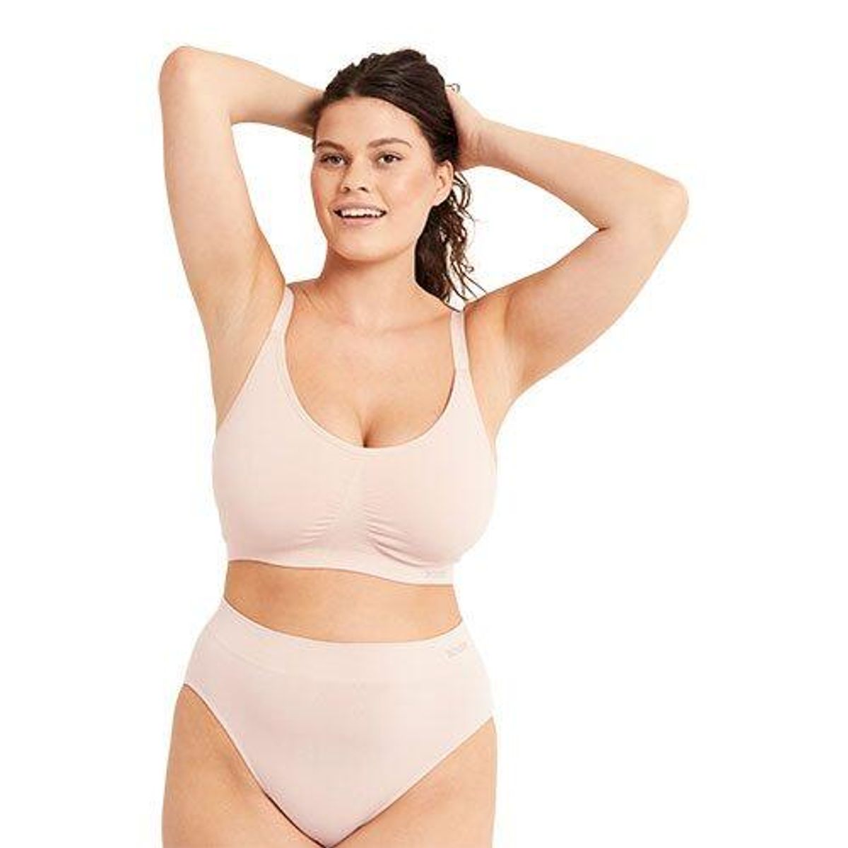 Boody Full Bust Wireless Bra Nude str. L