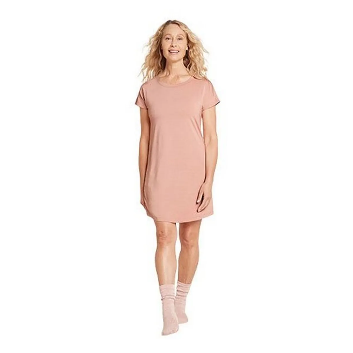 Boody - Goodnight Nightdress Dusty Pink - Str M