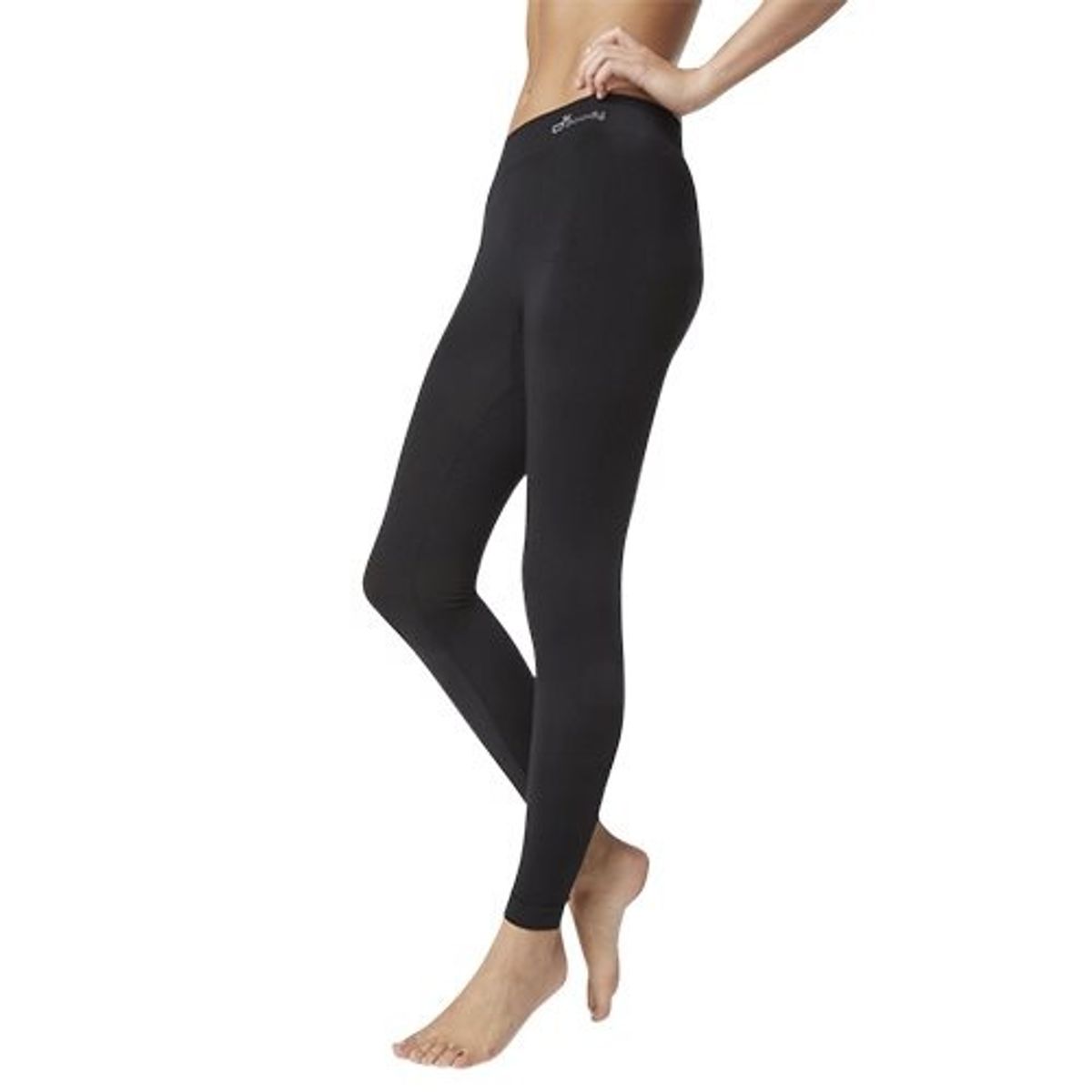 Boody Leggings sort str. L, 1 stk