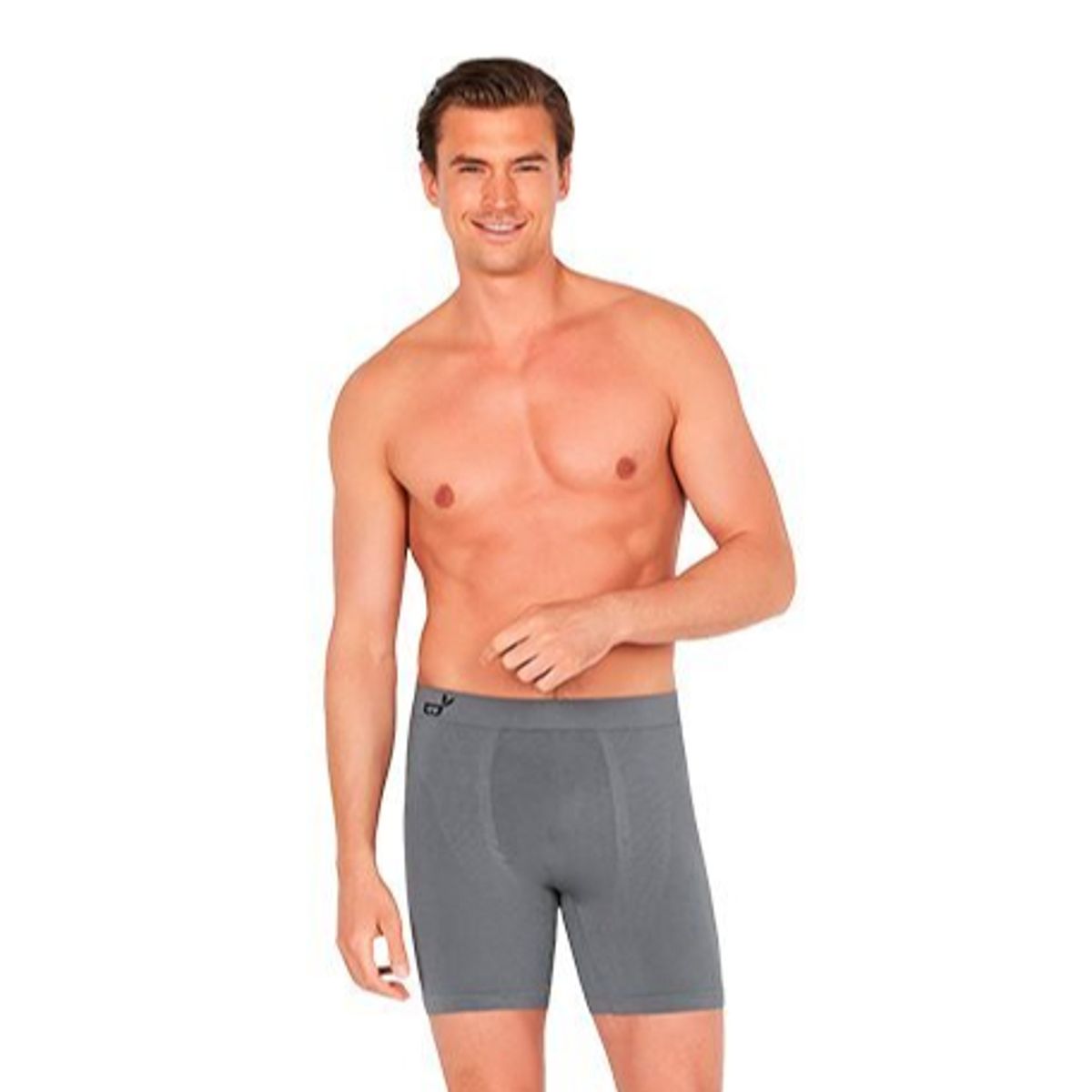 Boody Men´s Longer Boxer Charcoal str. S