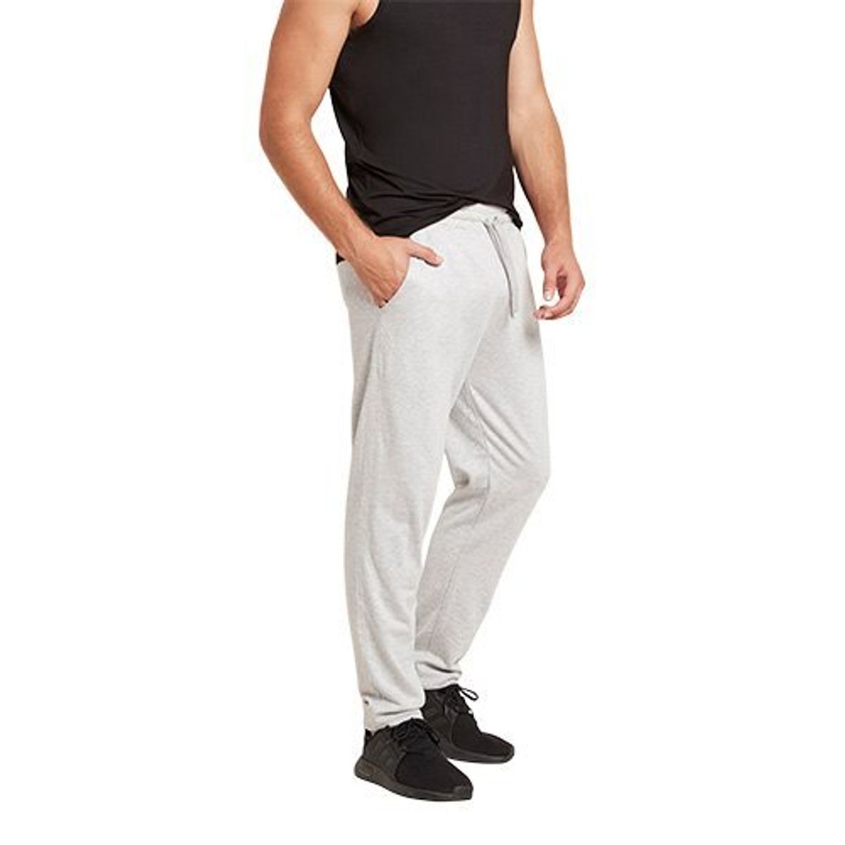 Boody Men´s Weekend Sweatpants Grey Marl str. XL