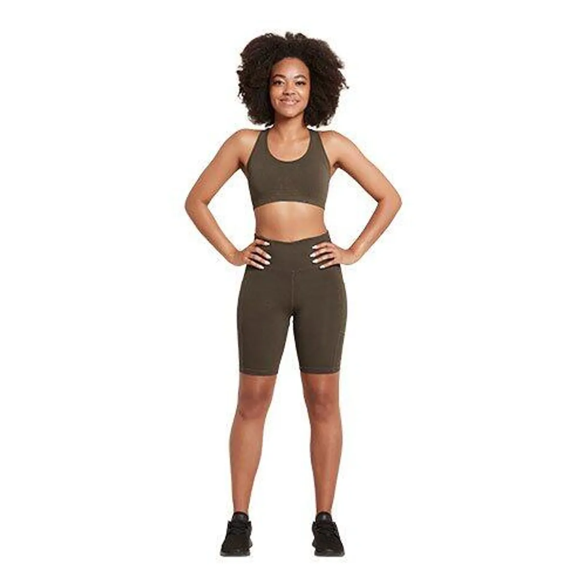 Boody Sports BH dark olive str. XL