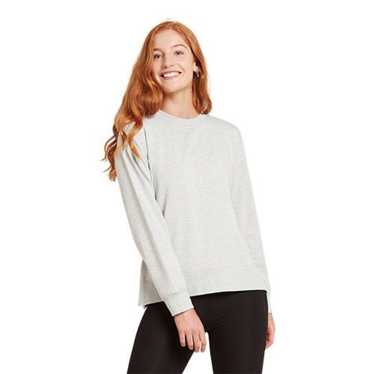 Boody Women´s Weekend Crew Pullover Grey Marl str. L