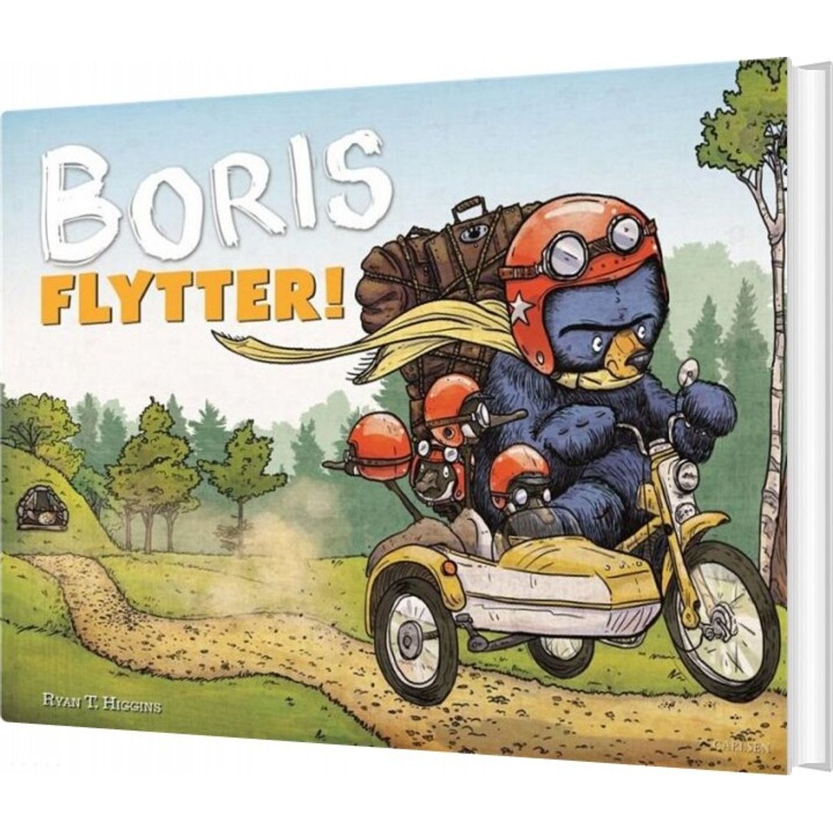 Boris Flytter! - Ryan T. Higgins - Bog