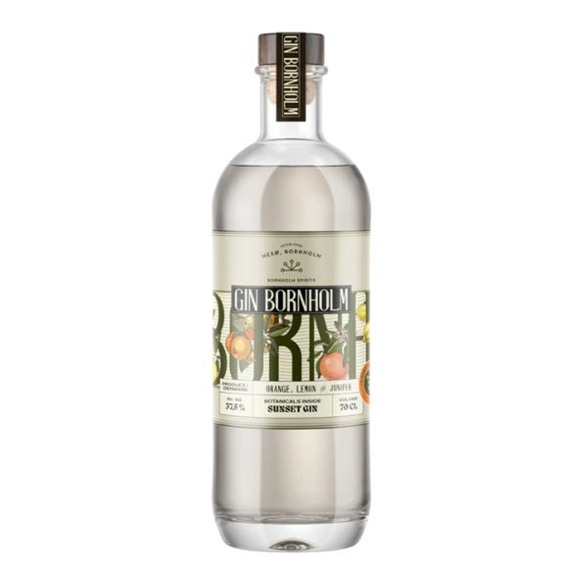 Bornholm Gin Sunset Gin Fl 70