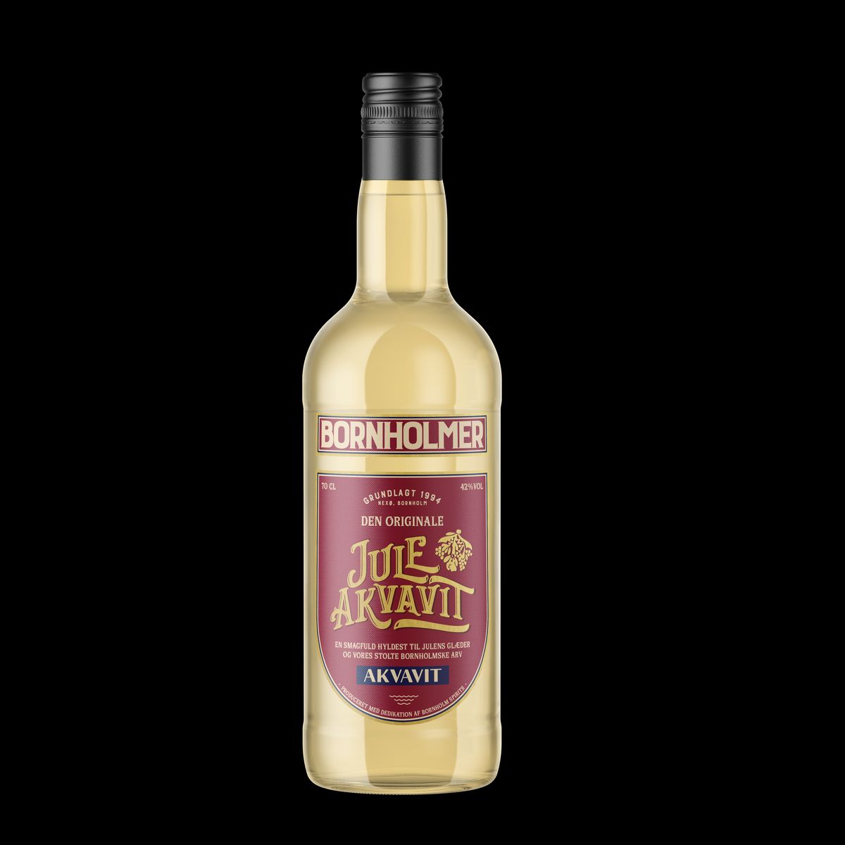 Bornholmer Jule Akvavit 42% - 70 cl