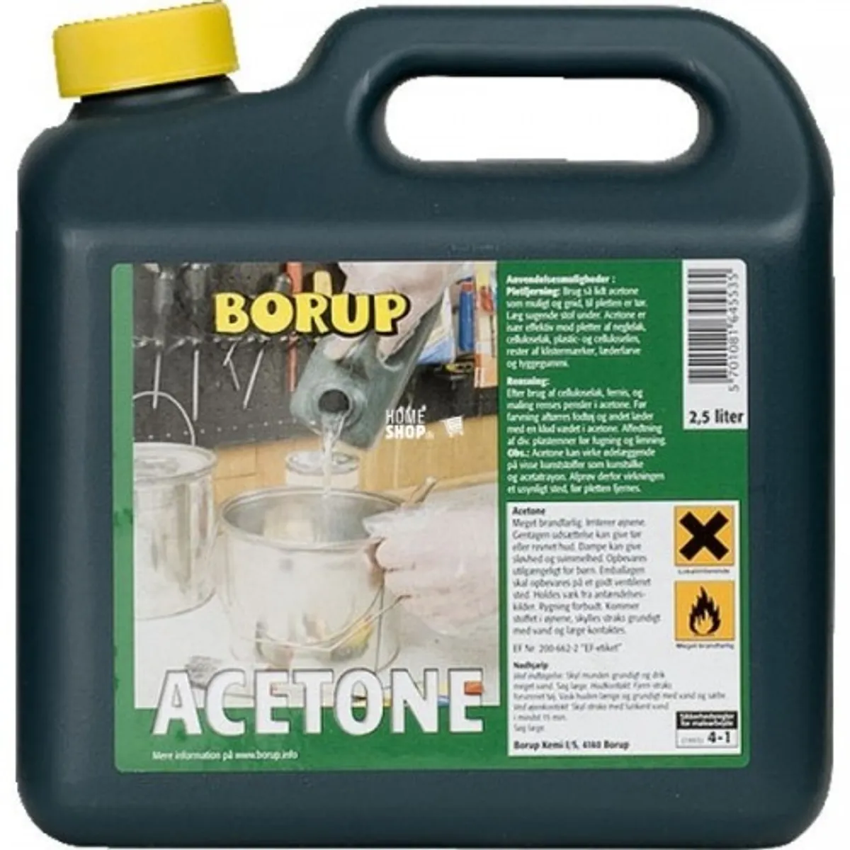 Borup Acetone 5 Liter