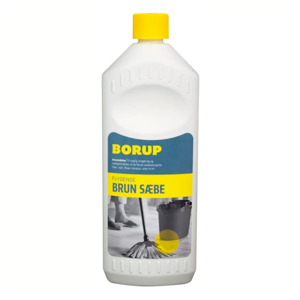 Borup Flydende brun sæbe - 1 ltr.