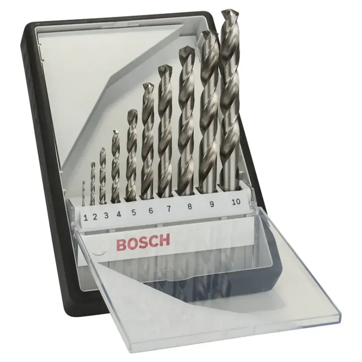 Bosch Borsæt HSS-G 135gr 1-10mm 10 Stk Robustl - 2607010535