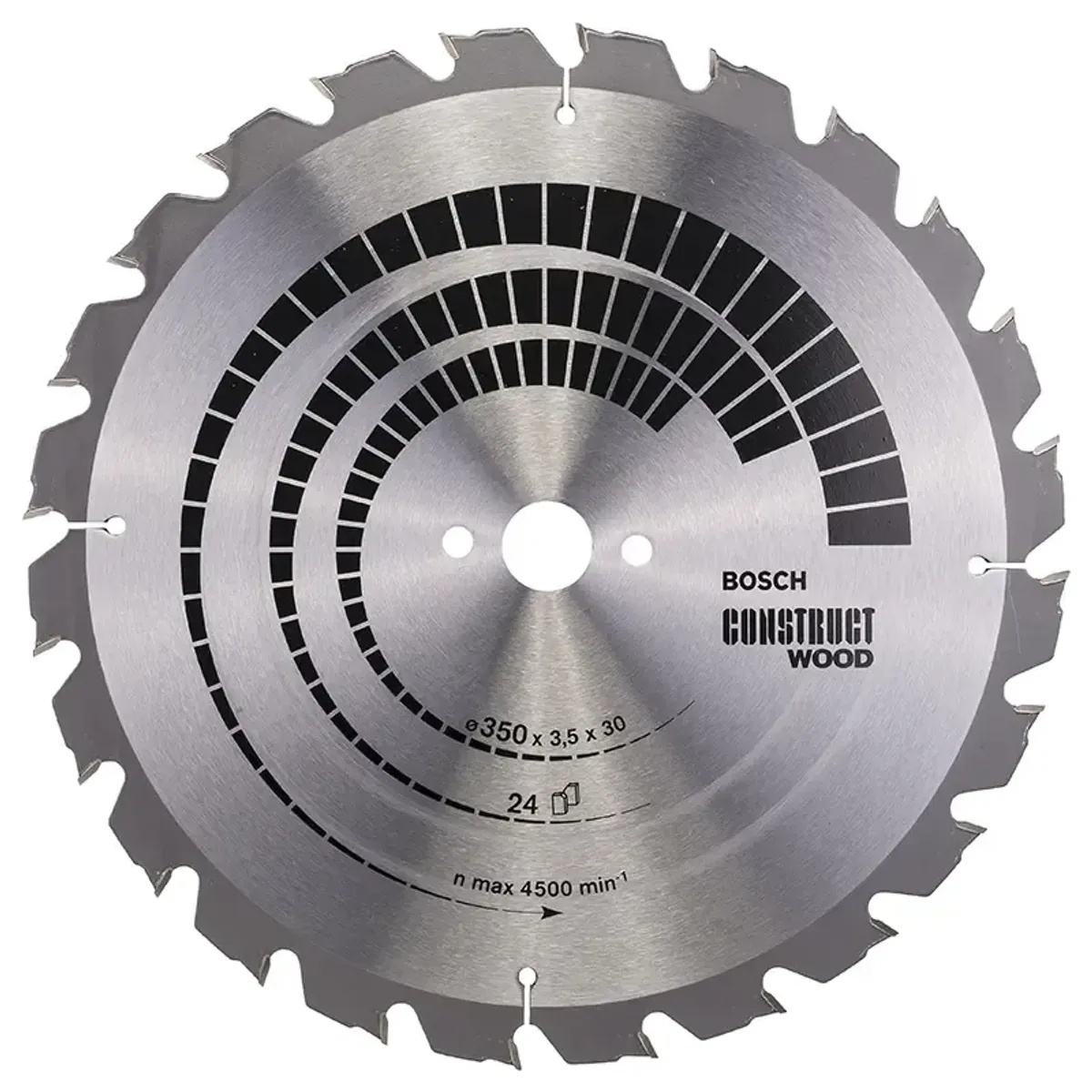 Bosch Rundsavsklinge Const.wood350x3,5x30mm 24t - 2608640692