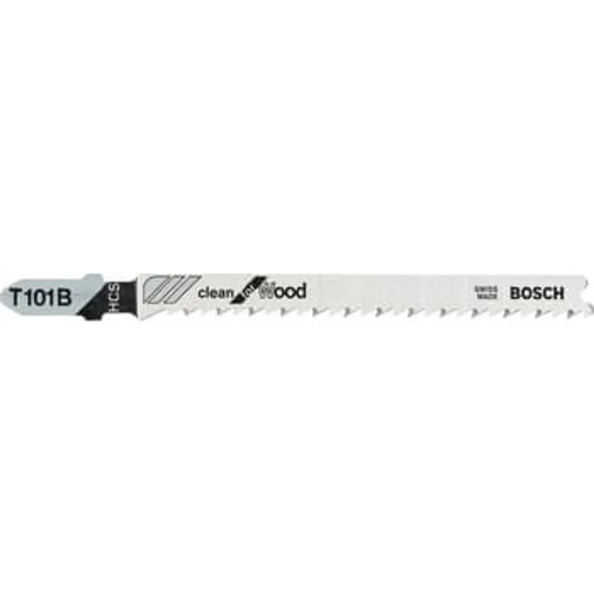 Bosch stiksavklinge T 101 B, til træ, 100 mm, 5 stk. (10 pak)