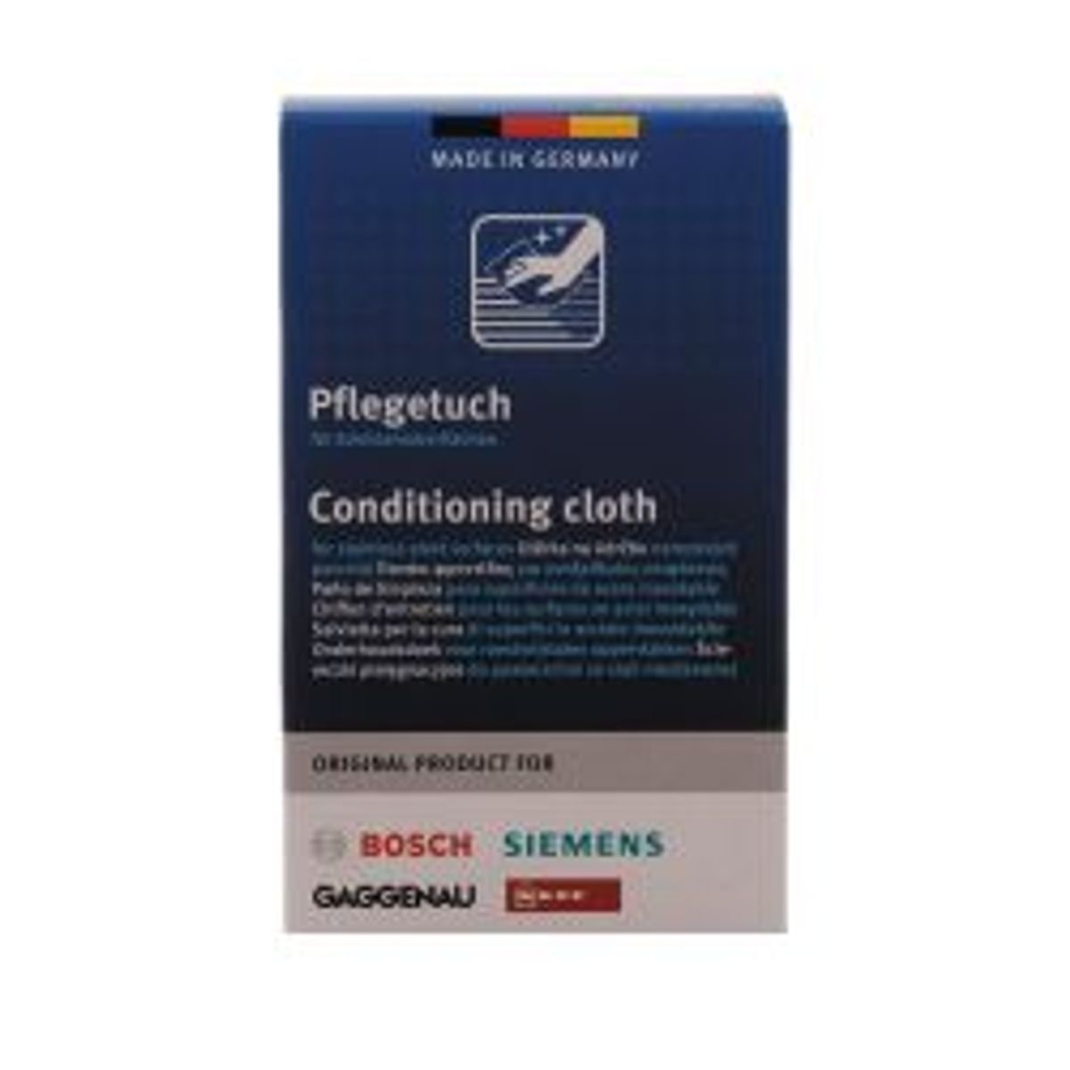 Boschsiemens Conditioning Cloths Stainless Steel Surfaces 5pcs. - Klud