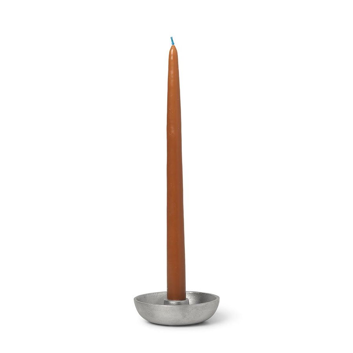 Bowl Candleholder single, aluminium