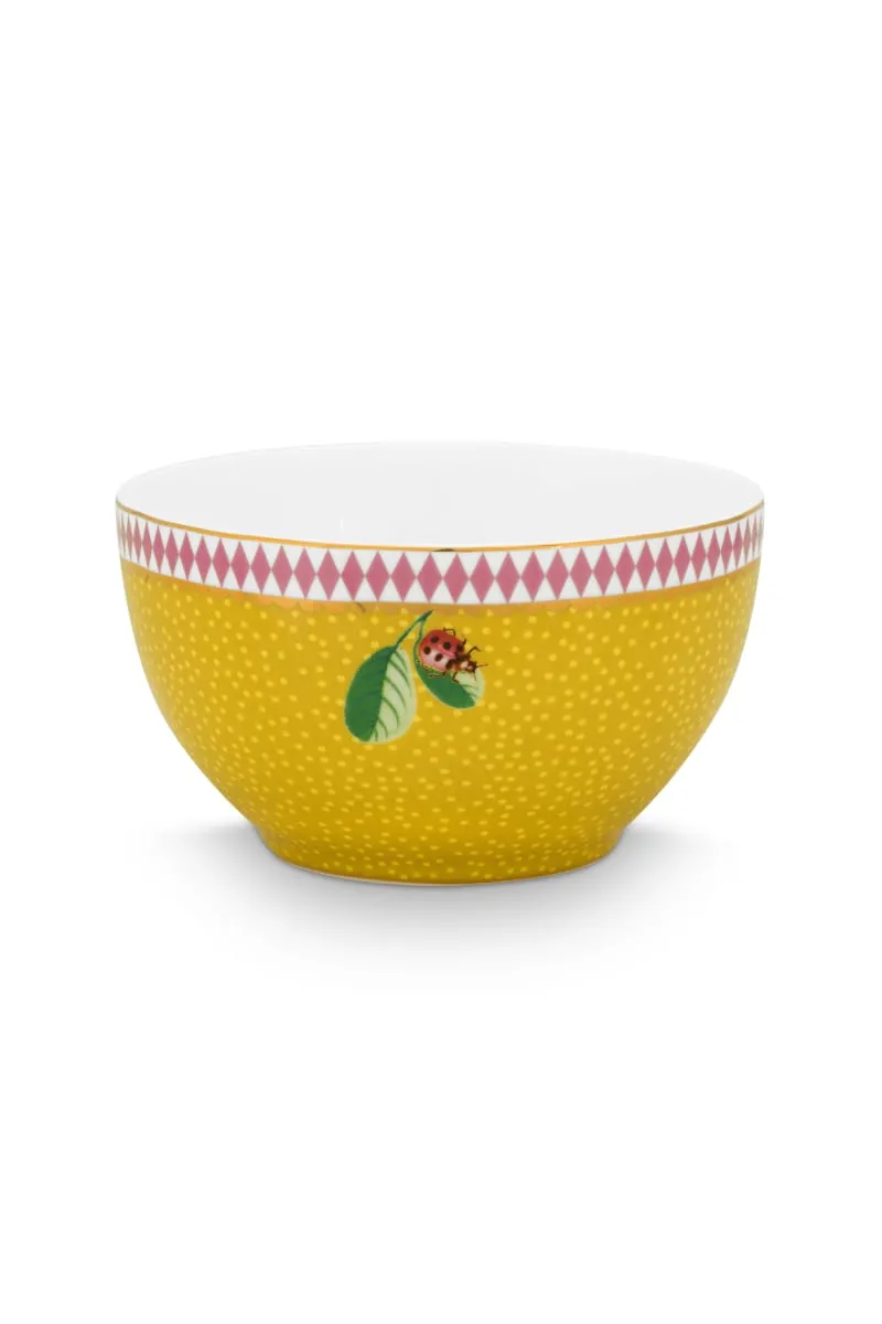 Bowl La Majorelle Yellow 9.5cm