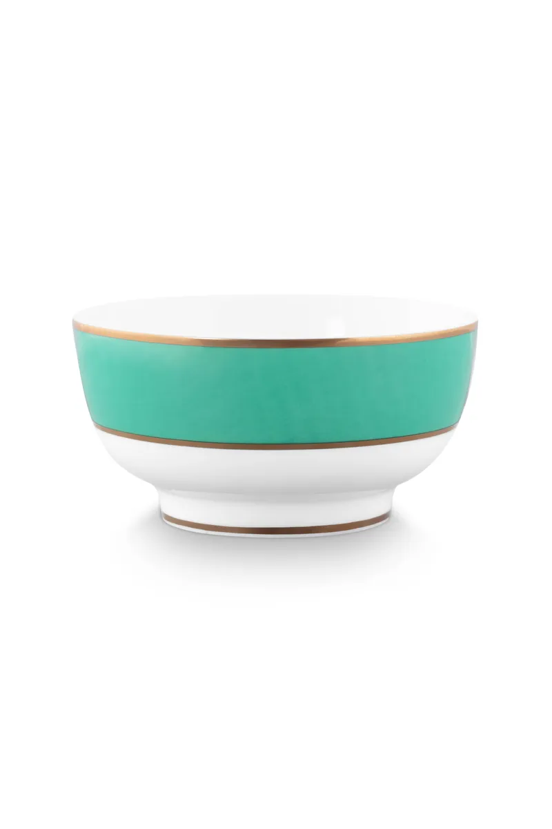 Bowl Pip Chique Gold-Green 12.5cm