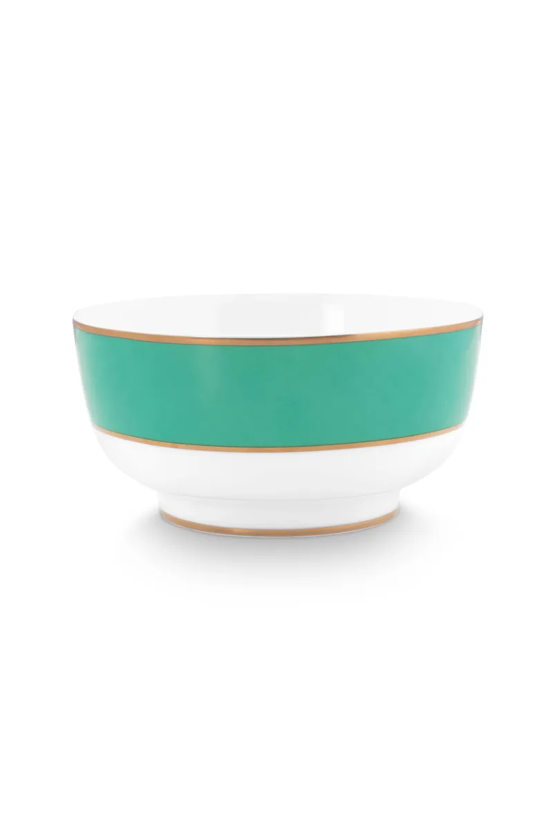 Bowl Pip Chique Gold-Green 15.5cm