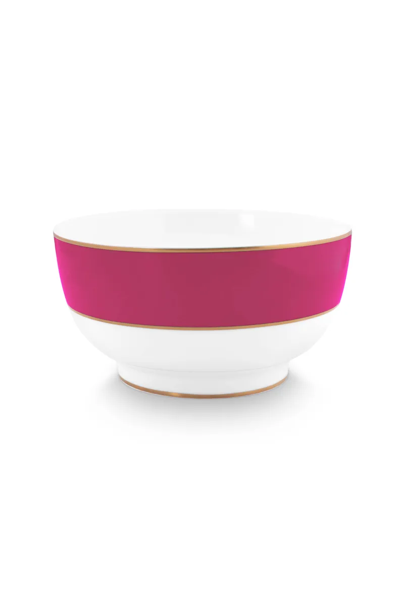 Bowl Pip Chique Gold-Pink 20.5cm