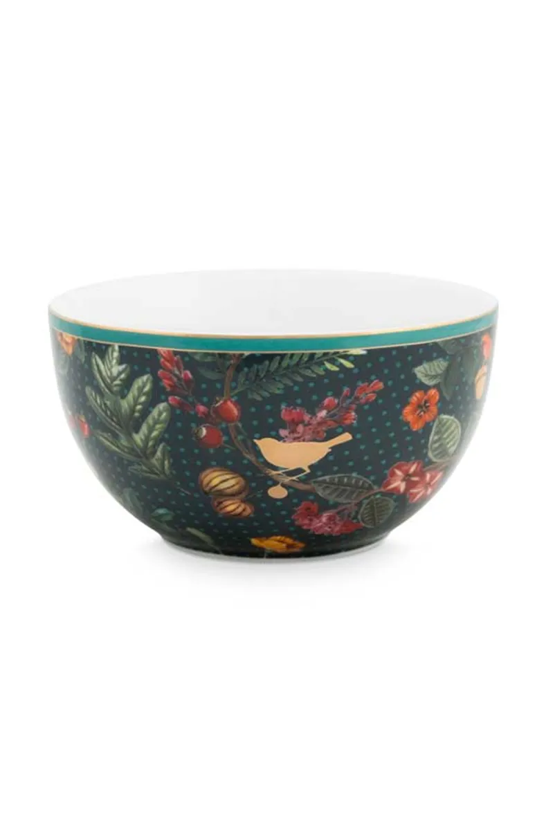 Bowl Winter Wonderland Overall Dark Blue 12cm