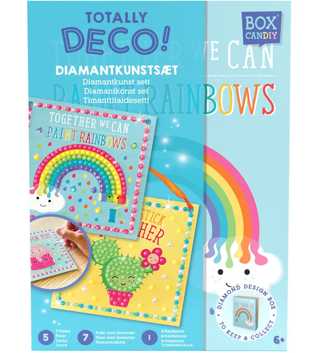 BOX CANDIY Diamantkunstsæt - Totally Deco