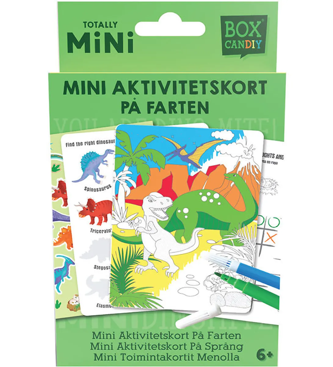 BOX CANDIY Kreasæt - Mini Aktivitetskort På Farten