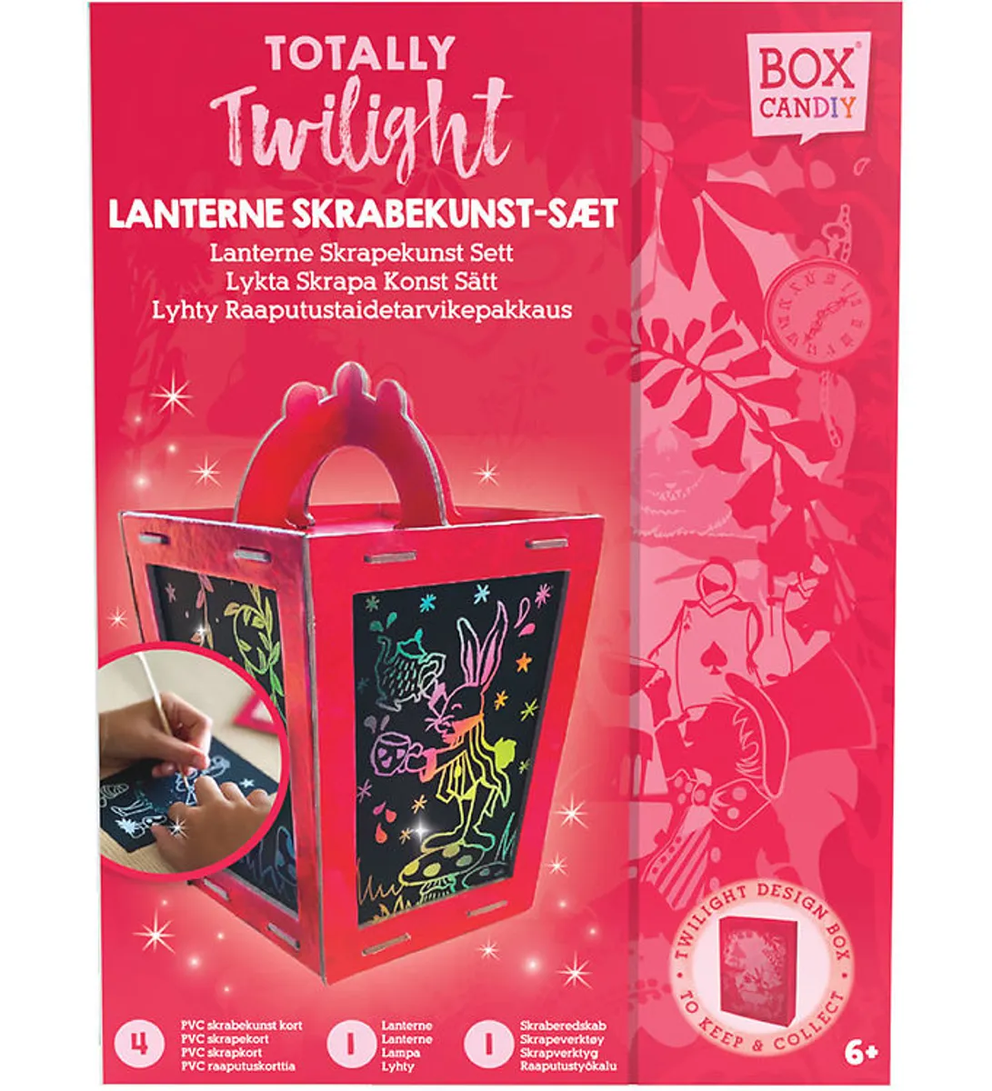 BOX CANDIY Lanterne Skrabekunst-sæt - Totally Twilight