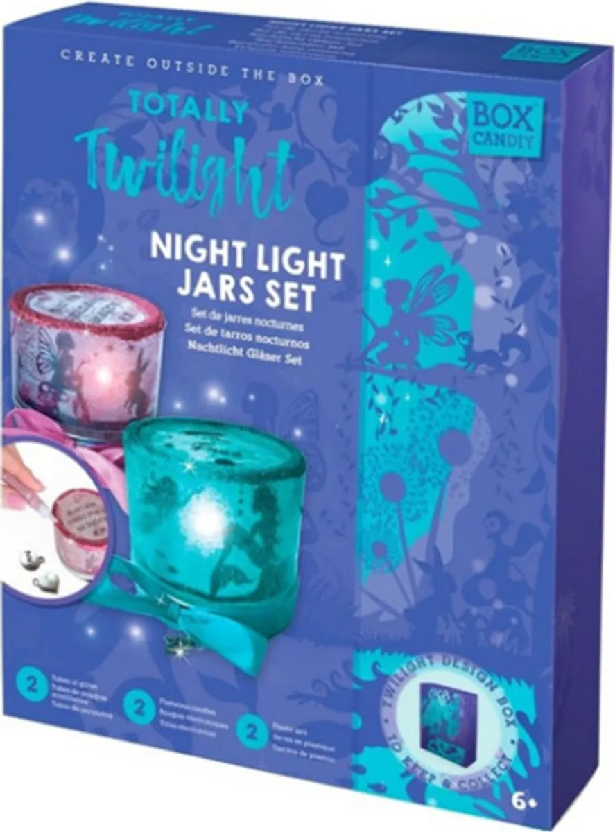 Box Candiy - Night Light Jars - Totally Twilight - (bc-1907)