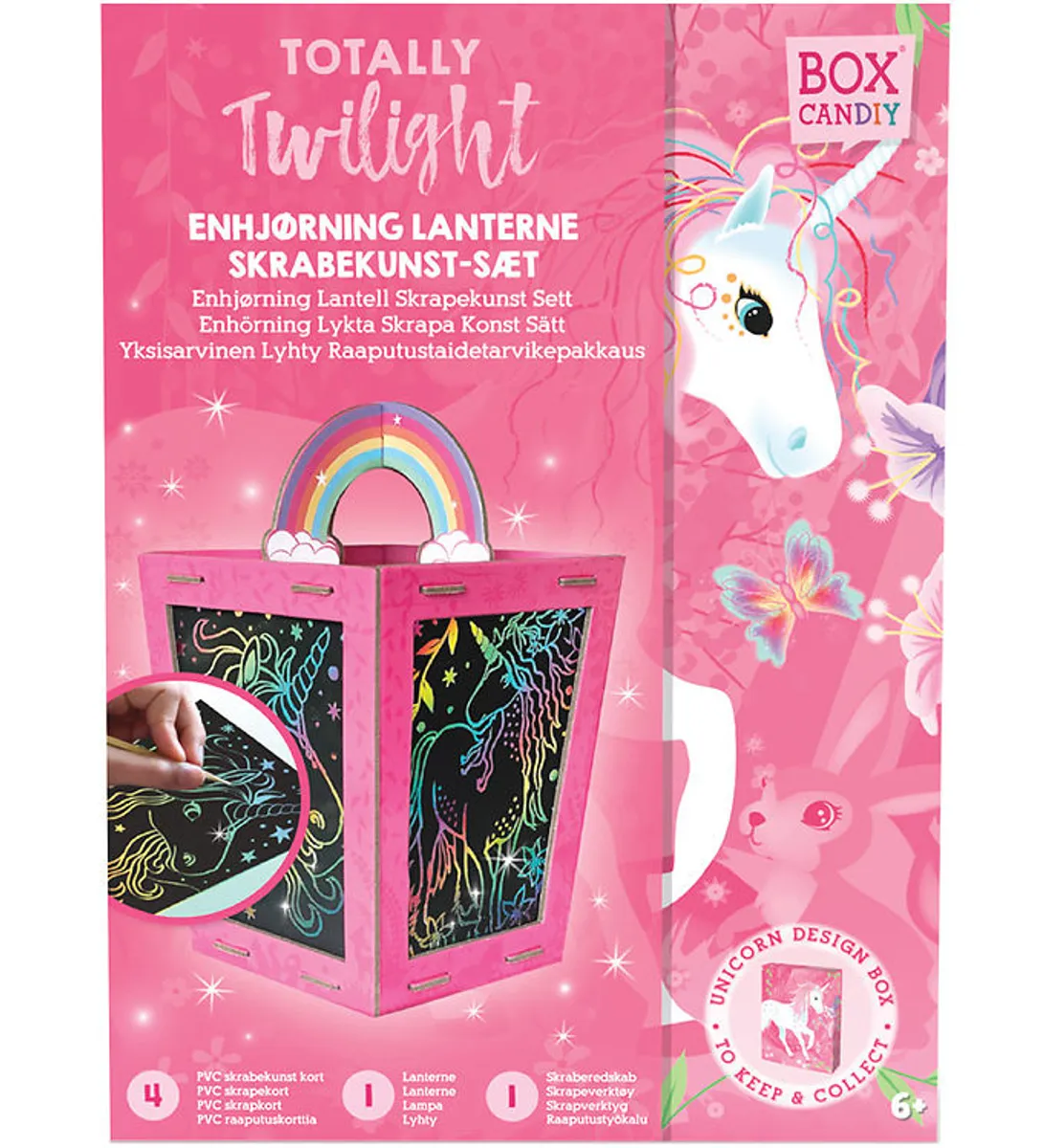 BOX CANDIY Skrabekunst-sæt - Totally Twilight Unicorns