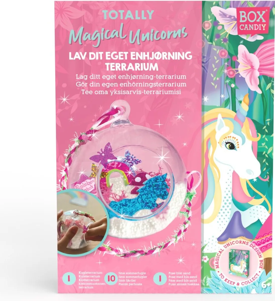 Box Candiy - Terrarium Art: Totally Magical Unicorns (bc-1920)