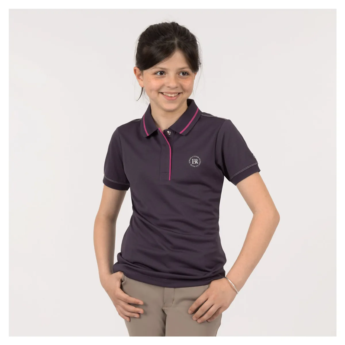 BR Chelsy polo T-shirt - lilla 116