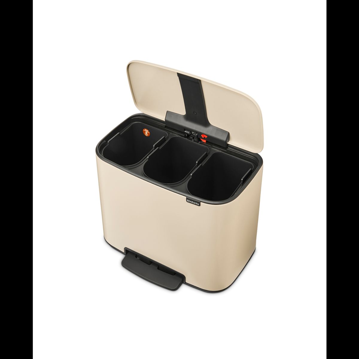 Brabantia Bo Pedalspand 3x11 liter-Soft Beige