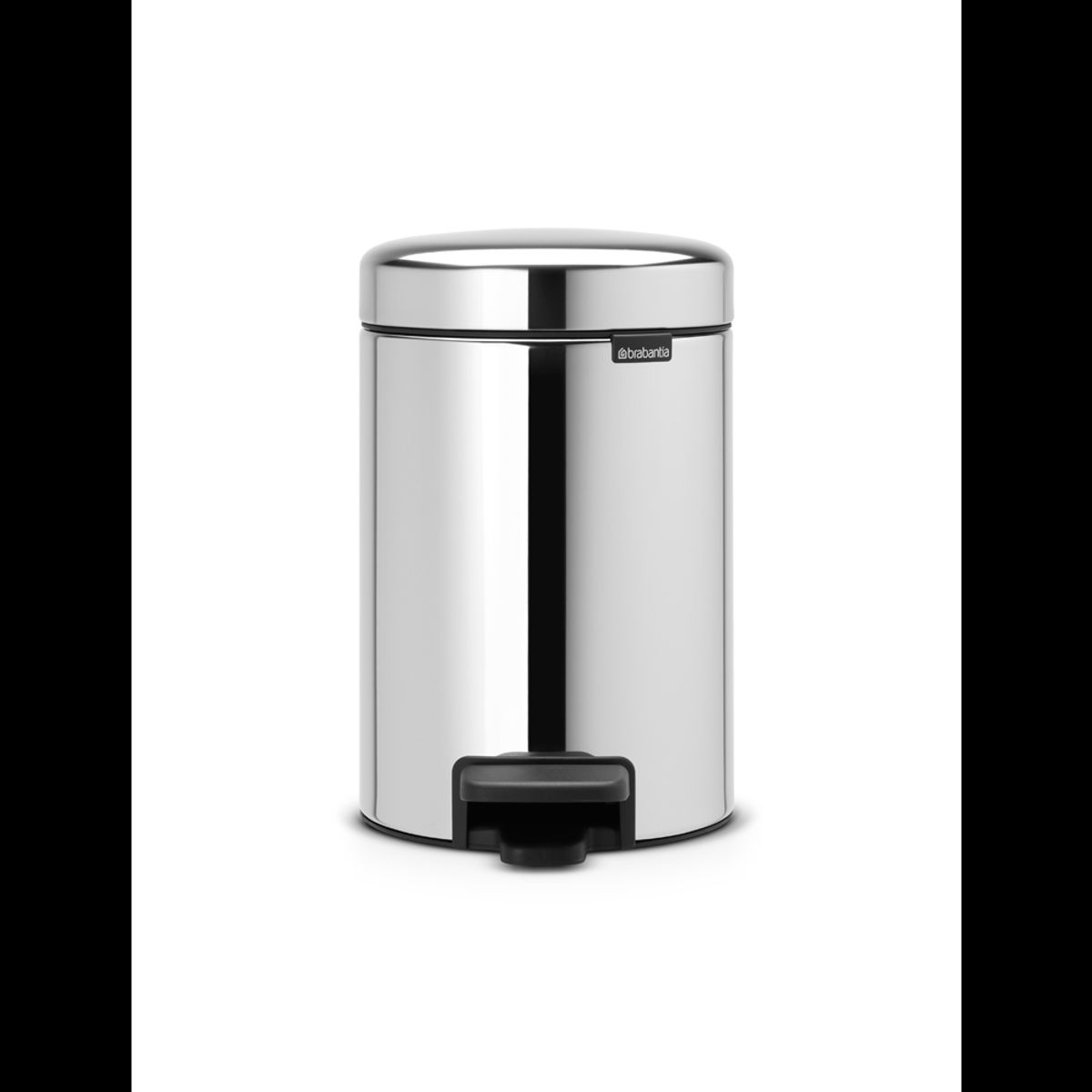 Brabantia NewIcon Pedalspand 3 liter-Brilliant Steel