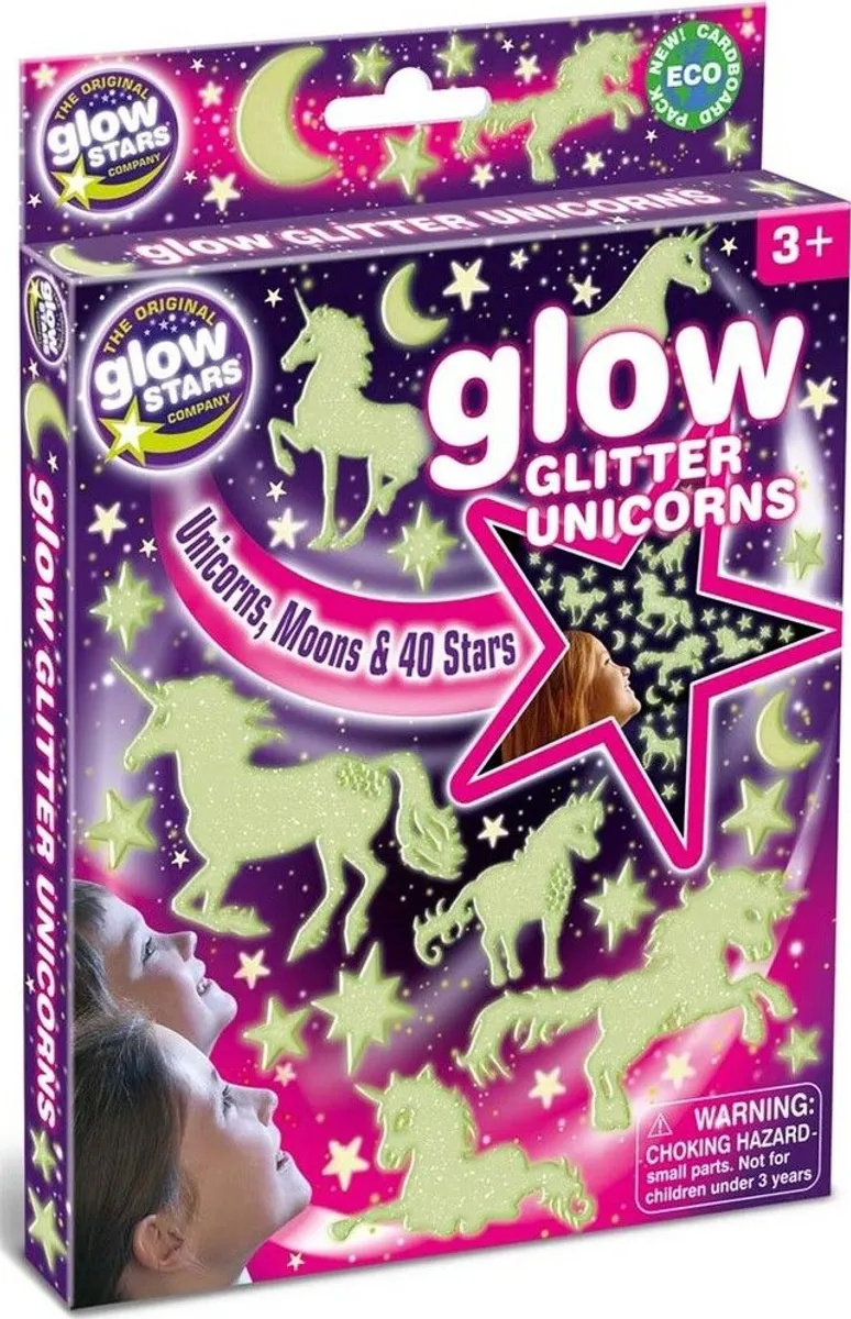 Brainstorm - Glow Glitter Unicorns