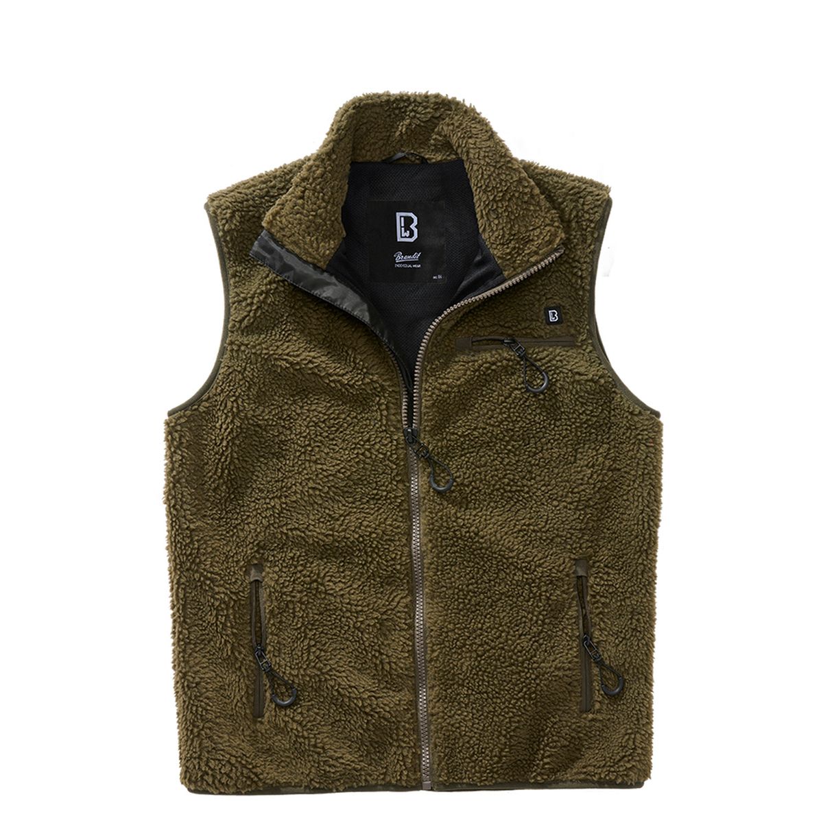 Brandit Teddyfleece Vest Herre Oliven