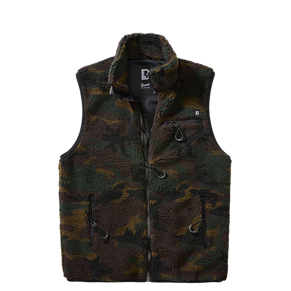 Brandit Teddyfleece Vest Herre Woodland