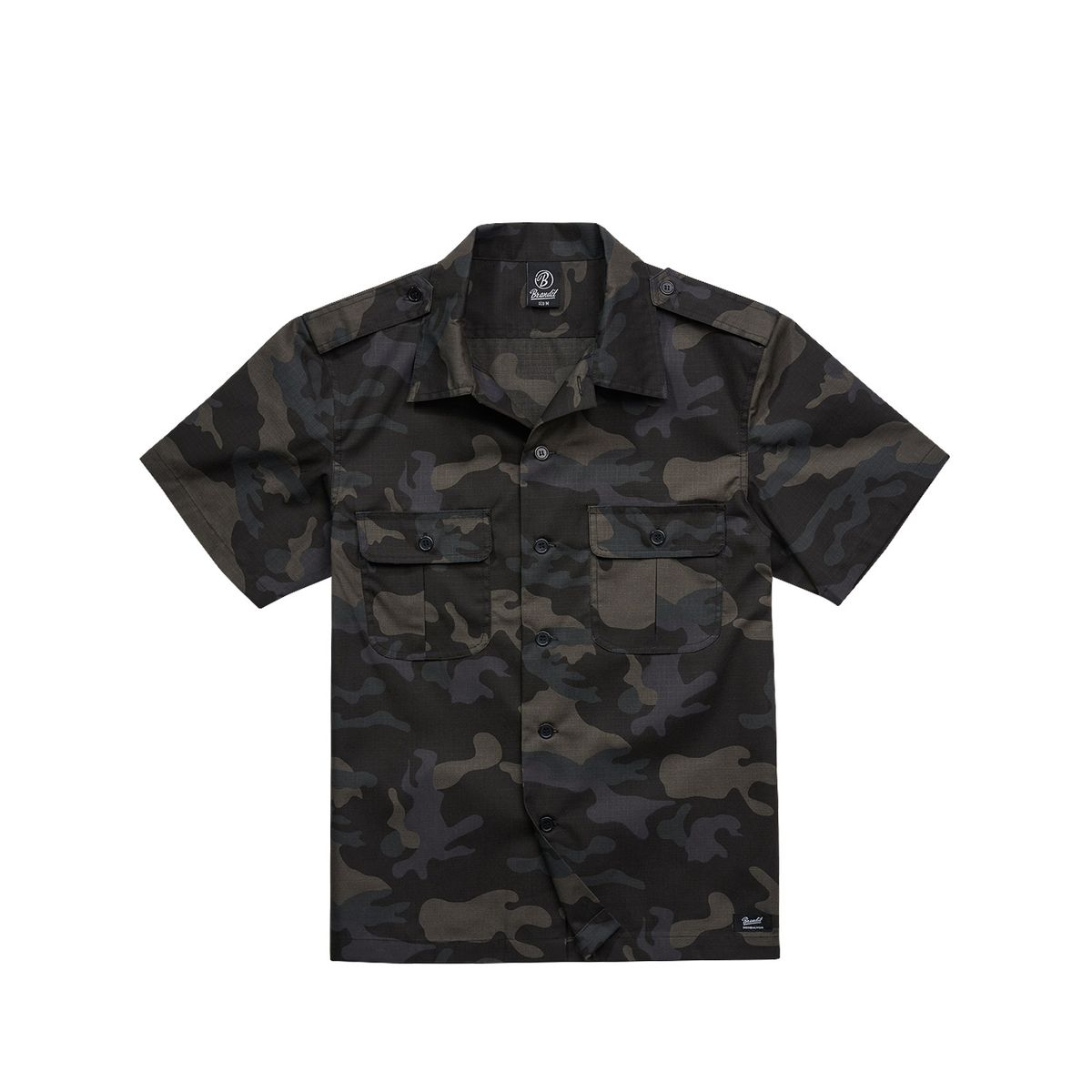 Brandit US Army Skjorte Ripstop Dark Camo