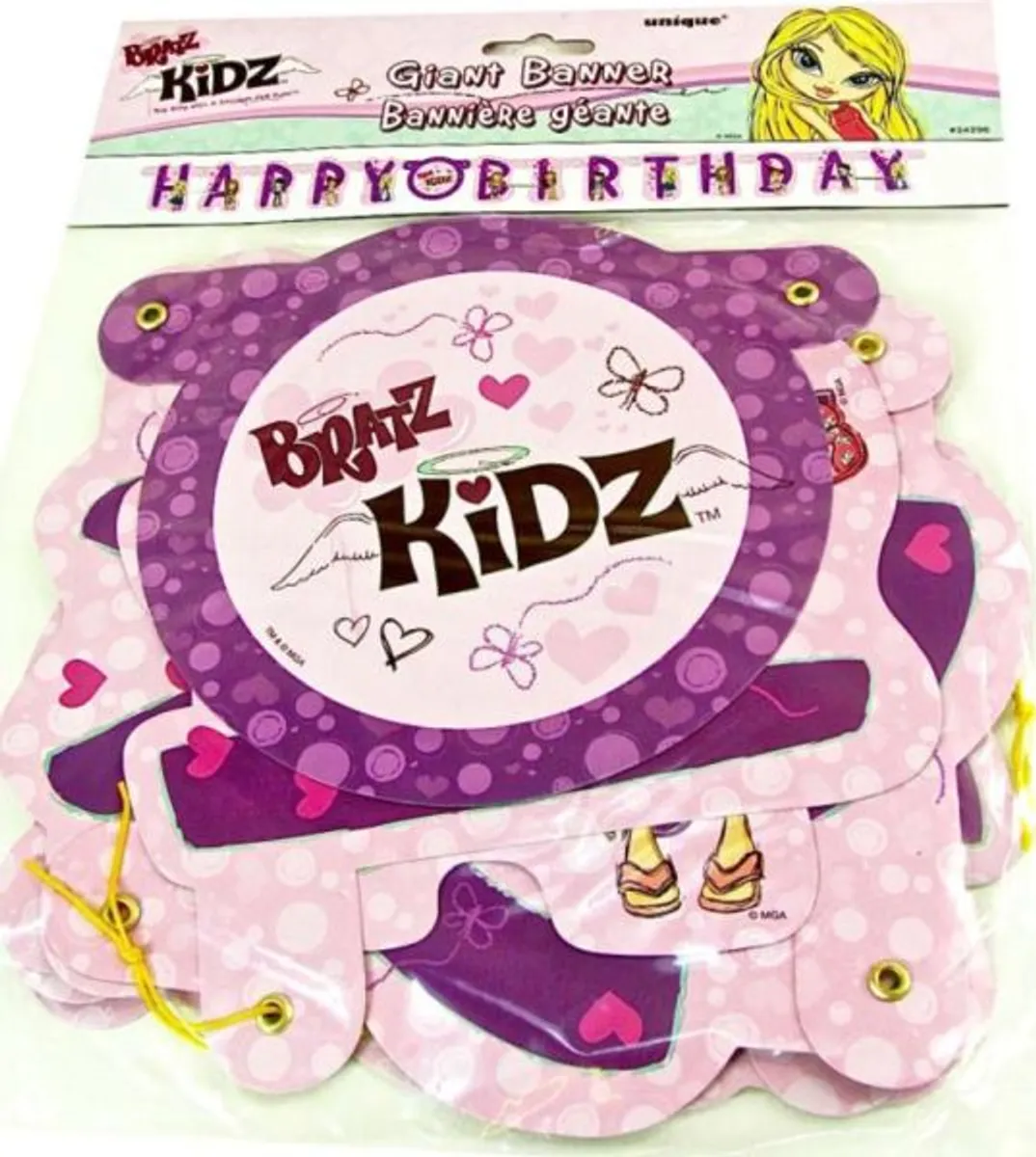 BRATZ - GIANT 'HAPPY BIRTHDAY' BANNER - Party Decoration