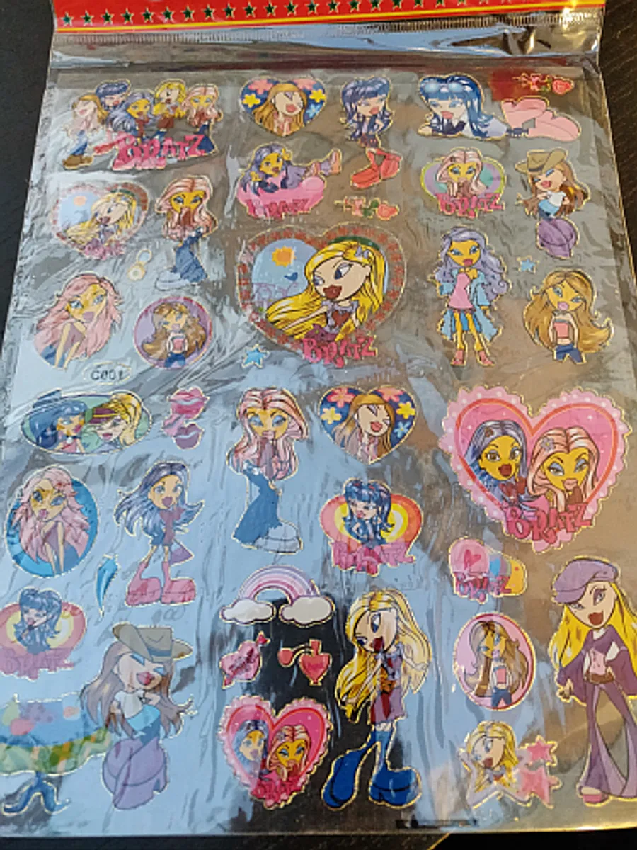 BRATZ - Lucky and Charmed Stickers 4 Sheets