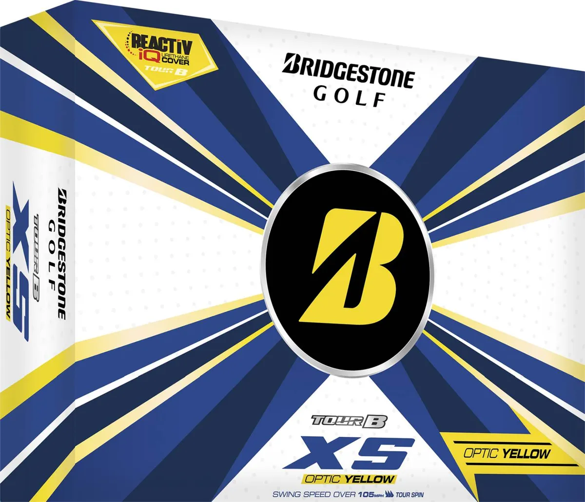 Bridgestone Tour B XS (2022) Golfbolde - Gul