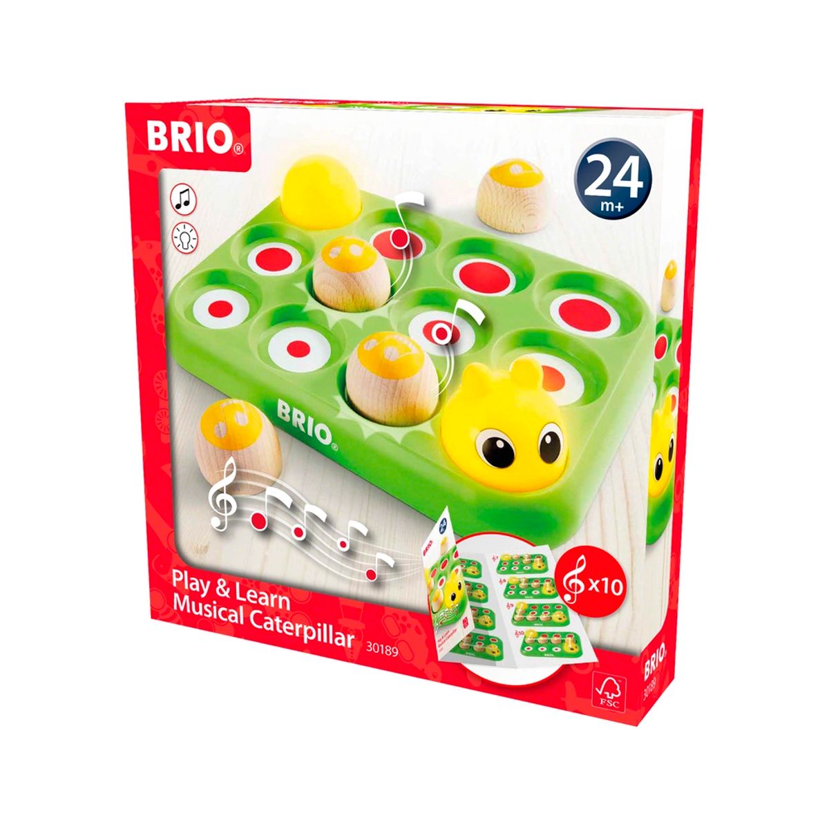 BRIO 30189 Musikalsk larve